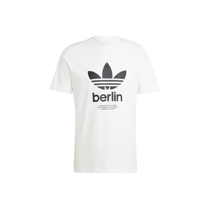 Adidas Originals Icone Berlin City Originals T-Shirt T-Shirt Men's White-0