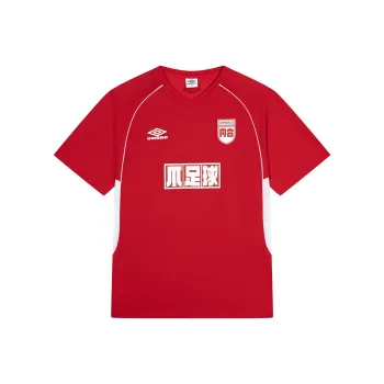 Umbro T Shirts Unisex Cherry Red