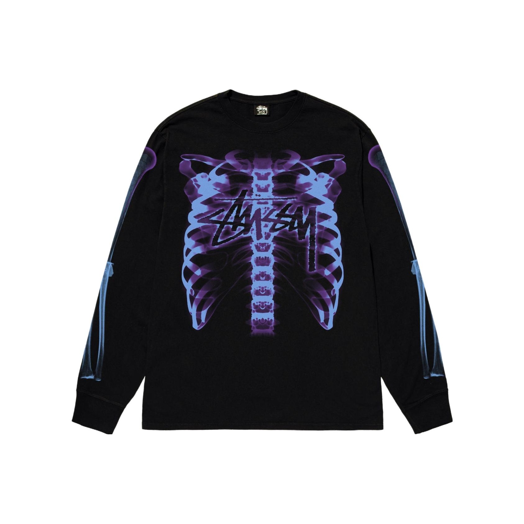 Stussy Mesh Jersey Crew Black XL - POIZON