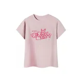Women's Cropped Grayish Pink