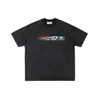 LOSTCTRL T Shirts Unisex Black