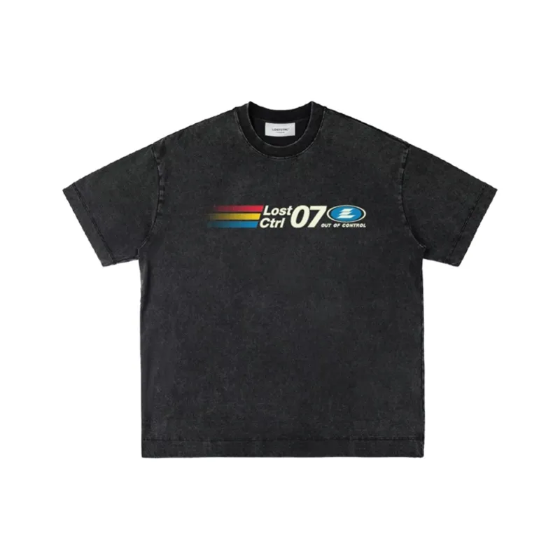 LOSTCTRL T Shirts Unisex Black-0