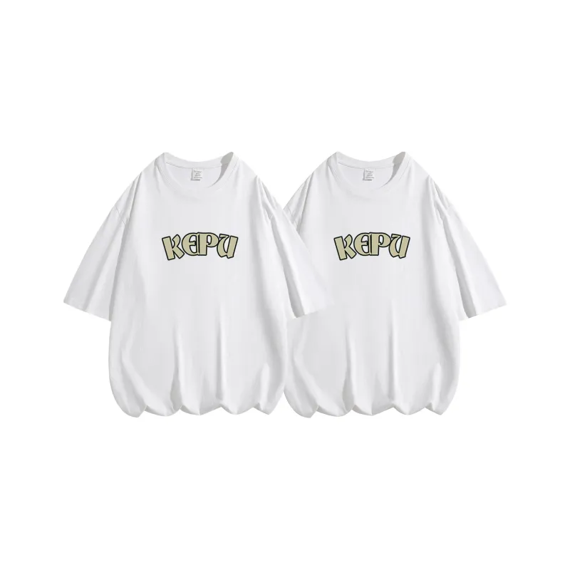 Kepu Short Sleeved T Shirts Unisex 2 Pack-1