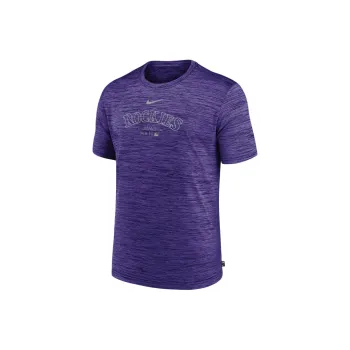 Nike Colorado Rockies Authentic Collection Practice Velocity Men's Nike Dri FIT Mlb T Shirt