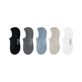 Top Melon No Show Socks Men's 5 Pack