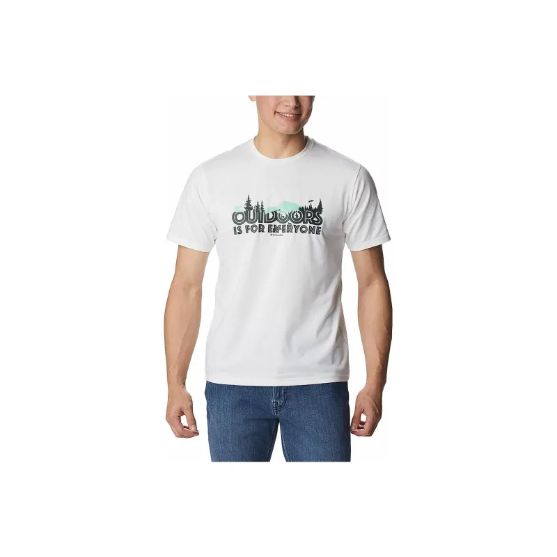Columbia Sun Trek T Shirts Men White-0