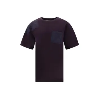 Burberry T Shirts Men Dark Purple