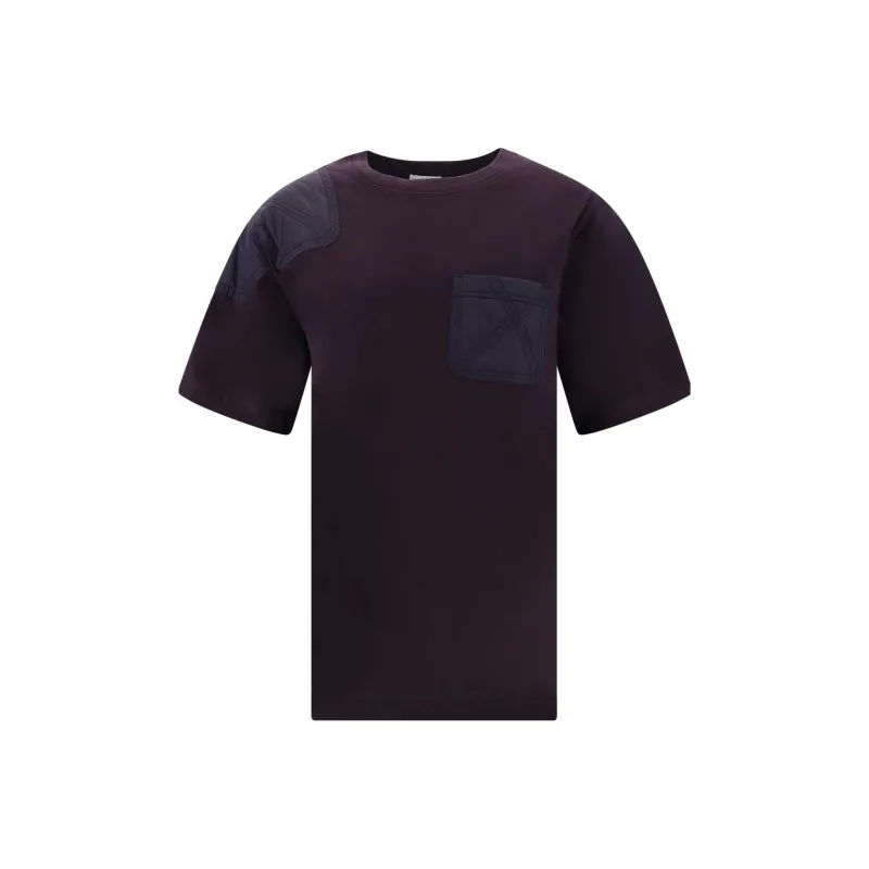 Burberry T Shirts Men Dark Purple-0