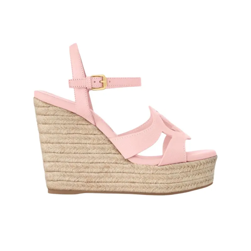 LOUIS VUITTON Isola Strap Sandals 8.5cm Women's Pink-1