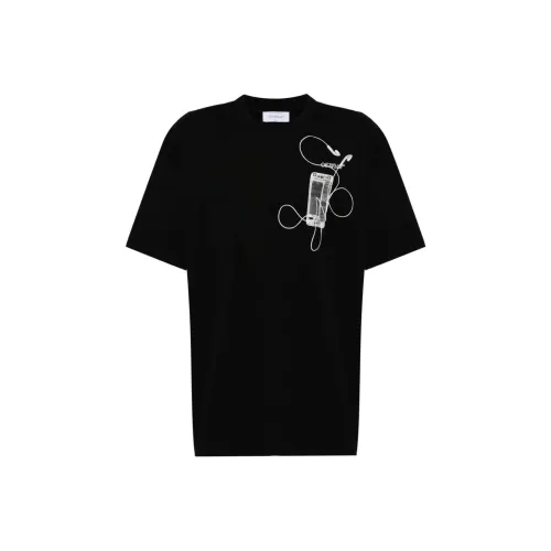 OFF WHITE Scan Arrow Over Crewneck T Shirt