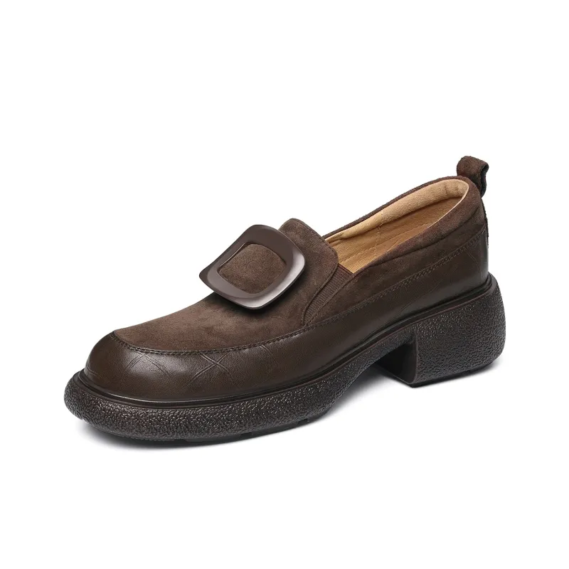 FMM Loafers Women's Black/Brown-5