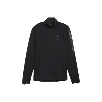 PUMA SEASONS Long Sleeve Men's Running Shirt T-Shirt Men's Black