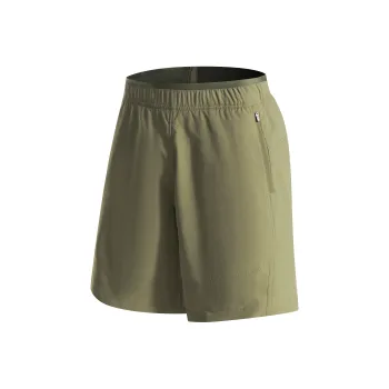 Casual Moisture Absorption Quick Dry Breathable Zip Pocket Self Storing Shorts Unisex