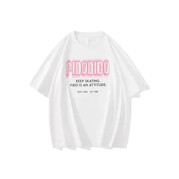 FIDO DIDO Short Sleeved T Shirts Unisex