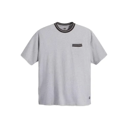 Levis T Shirts Men Gray