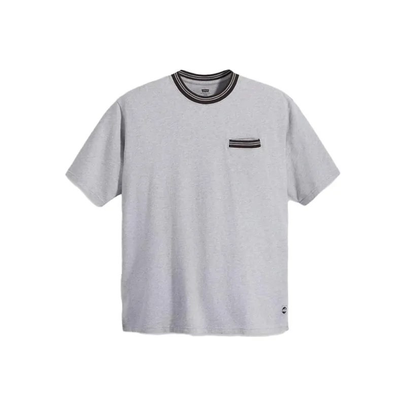 Levis T Shirts Men Gray-0