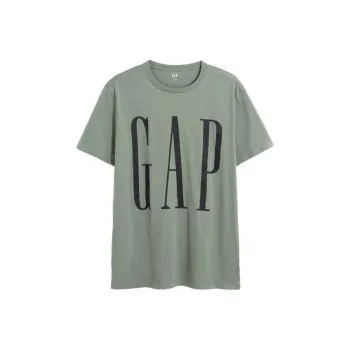 GAP T-Shirts Unisex Sage Green