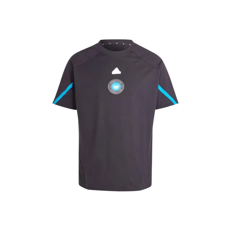 Adidas Free Shipping With AdiClub Charlotte Fc Designed For Gameday Travel Tee-0