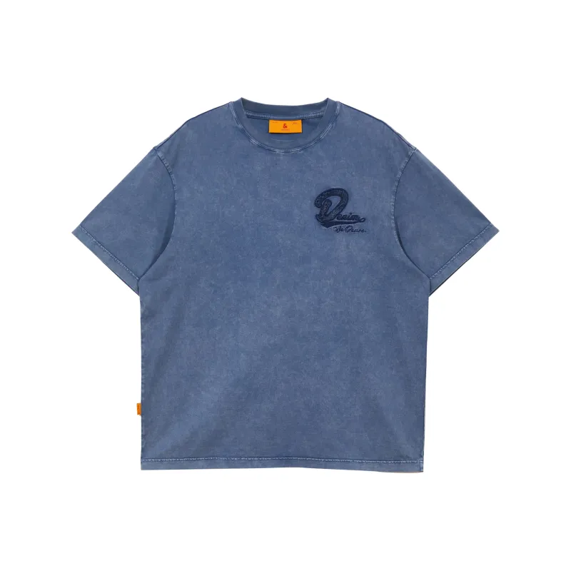 JACK JONES· T Shirt Men's E39 Light Denim Blue-0
