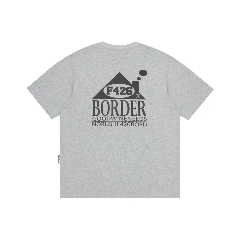F426 Drop Shoulder Sleeve T Shirt Unisex-5