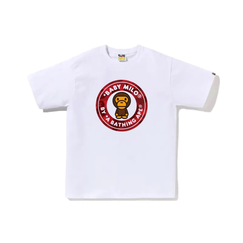 A BATHING APE Colors Milo Busy Work Tee-4