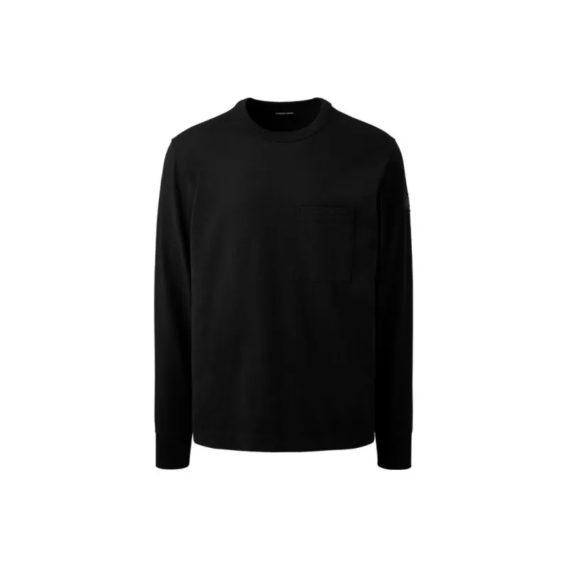 Canada Goose Gladstone Series T Shirts Men Black-1