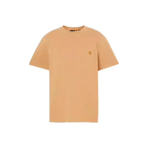 Timberland T-Shirts Men Orange