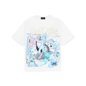 WE11DONE T Shirts Unisex White