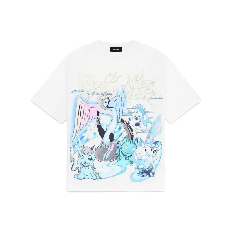 WE11DONE T Shirts Unisex White-0