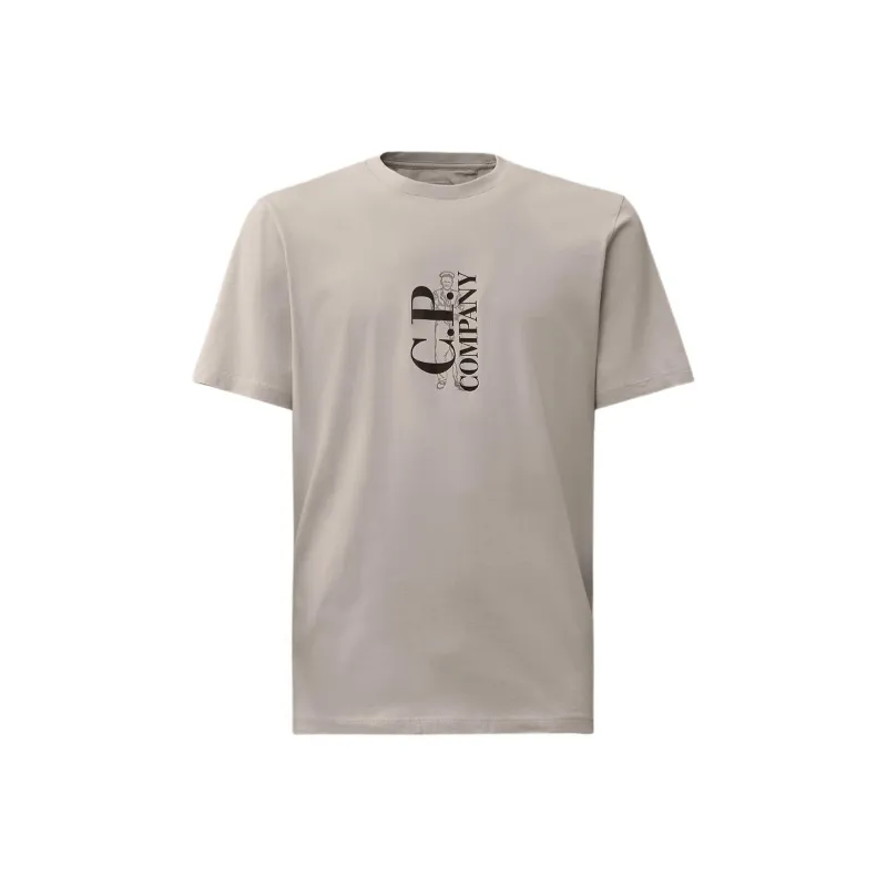 C.P.Company SS24 T Shirt Men's Drizzle Gray-0
