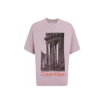 CALVIN KLEIN T Shirt Unisex NRV Light Purple