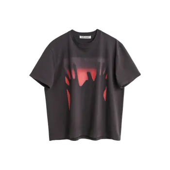 OUR LEGACY Hands print Cotton T shirt