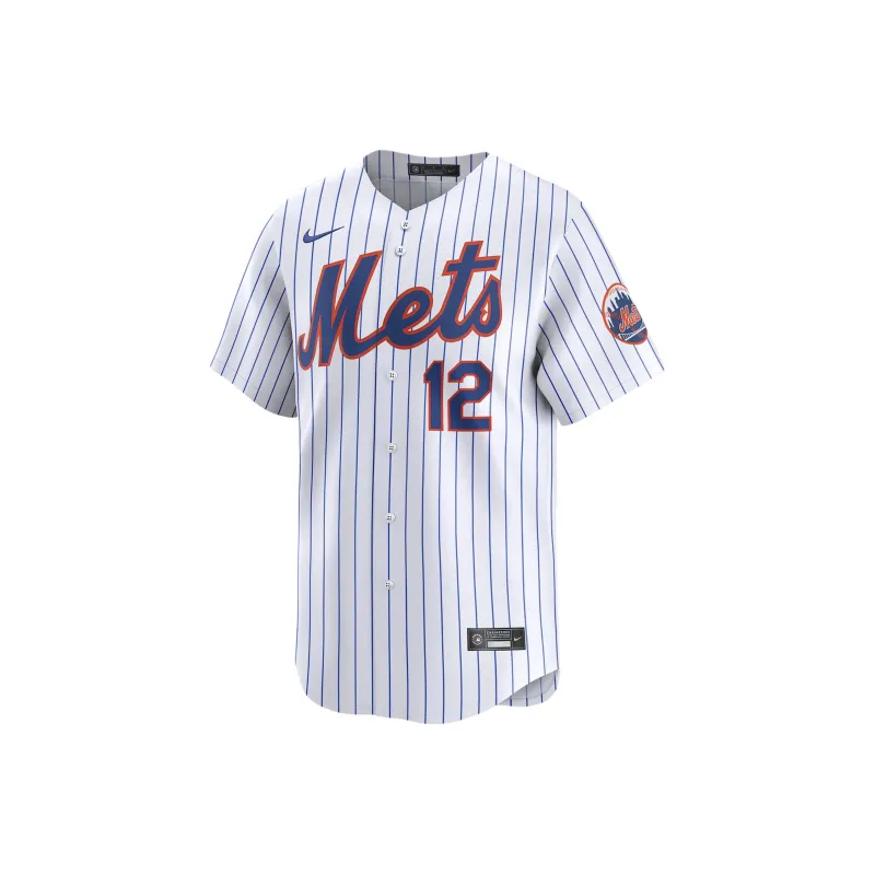Nike Francisco Lindor New York Mets Men's Nike Dri FIT Adv Mlb Limited Jersey-0