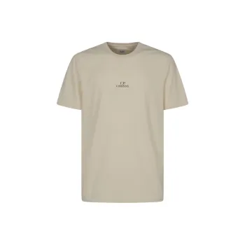 C.P.Company Logo Printed Crewneck T Shirt