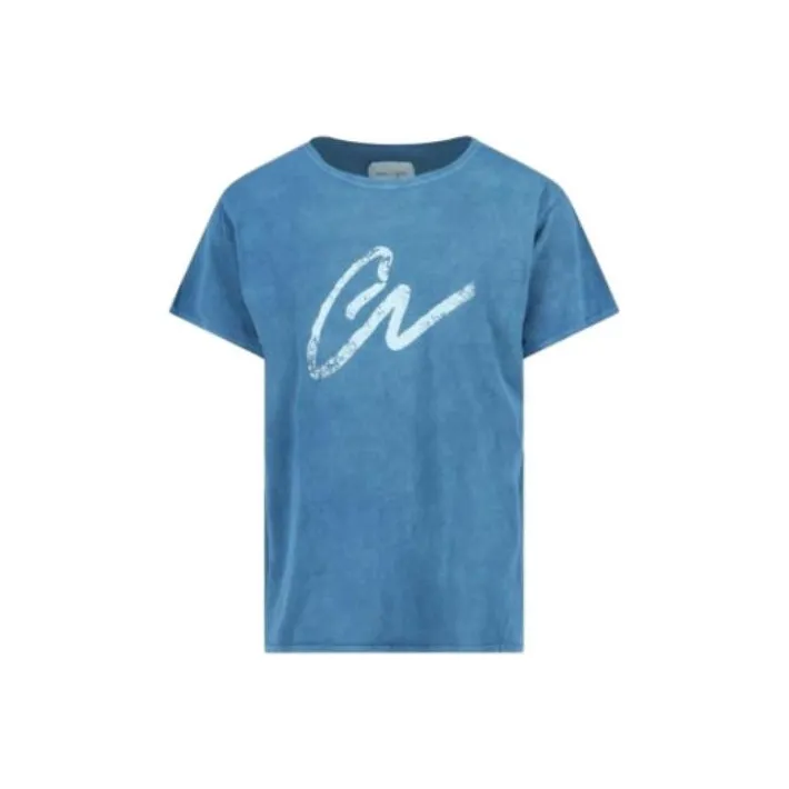 GREG LAUREN T-Shirts Men Blue-0