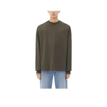 Bottega Veneta Jersey Oversized Long Sleeve T Shirt