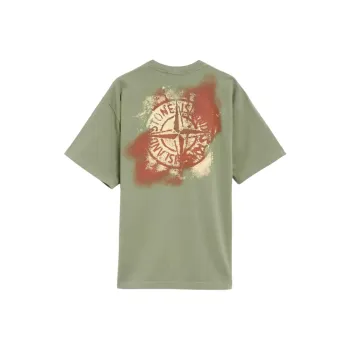 STONE ISLAND T Shirt Men's Sage Green