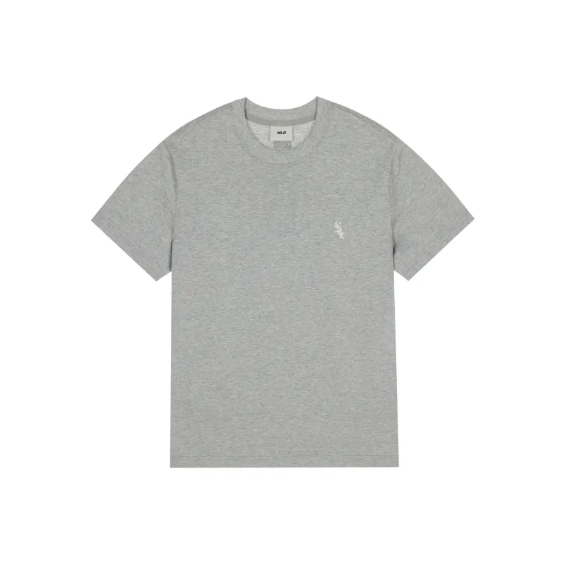 MLB x SHISHANGYUNDONGXILIE X JICHUHUIBIAO Set in Sleeve T Shirt Unisex Gray-0