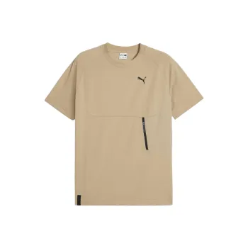 PUMA T Shirts Men Khaki