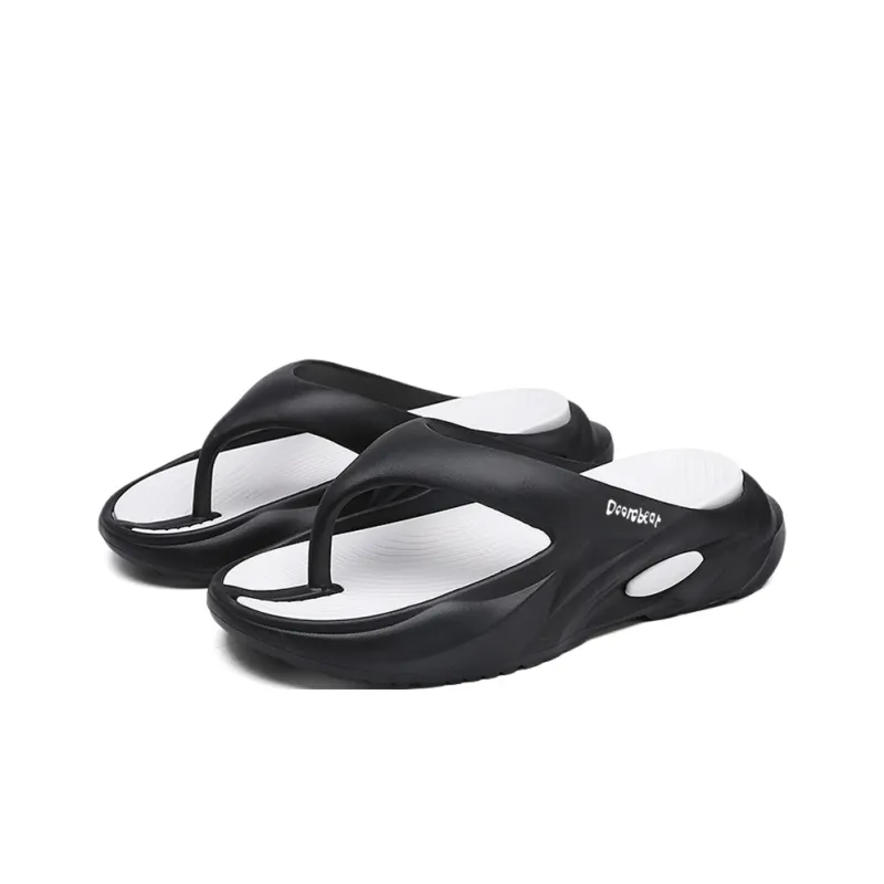 Budding Bear EVA Quiet Odor Resistant Abrasion Resistant Slip Resistant Flip Flops Men's-5