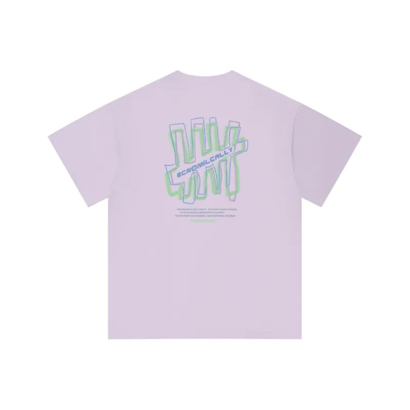 MIANDEMEIXUE Trendy Short Sleeved T Shirts Unisex-15