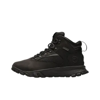 Timberland Mount Lincoln Anti Slip Wear Resistant Mid Top Hiking Shoes Men's Black