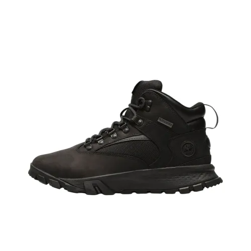 Timberland Mount Lincoln Anti Slip Wear Resistant Mid Top Hiking Shoes Men's Black