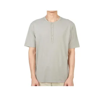 TEN C Cotton Henley T shirt
