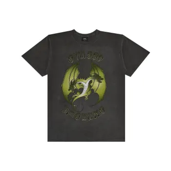 Stussy Double Dragon Pigment Dyed Tee