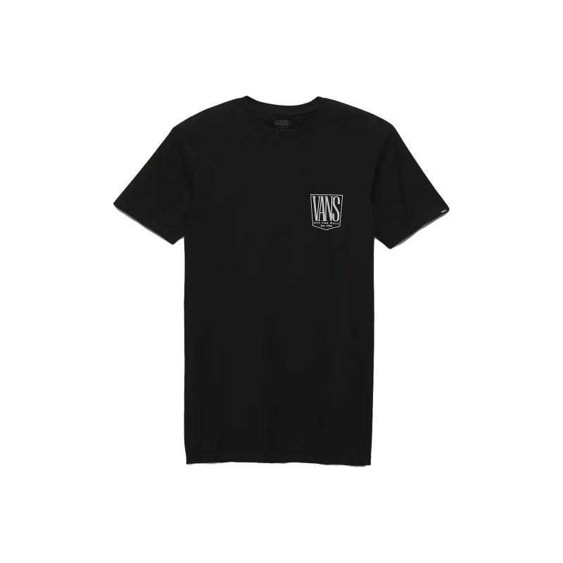 Vans ORIGINAL TALL TYPE SS T-Shirts Unisex Black-0