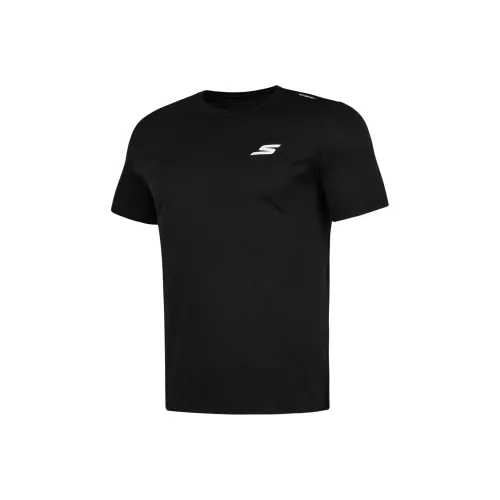 Skechers Set-in Sleeve T-Shirt Men's Carbon Black