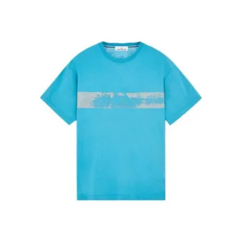 STONE ISLAND The Availability Sizes May Vary T Shirt Men's Blue