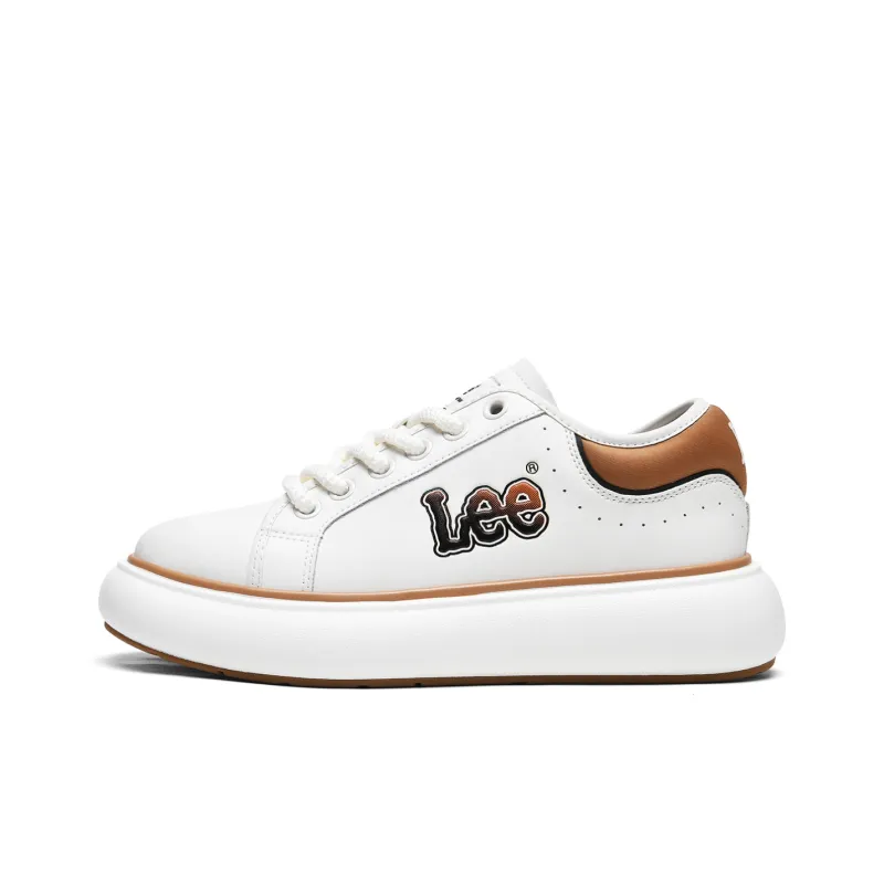 Lee Classic And Versatile Casual Minimalist Style Comfortable Platform Low Top Skateboard Shoes Men's-7