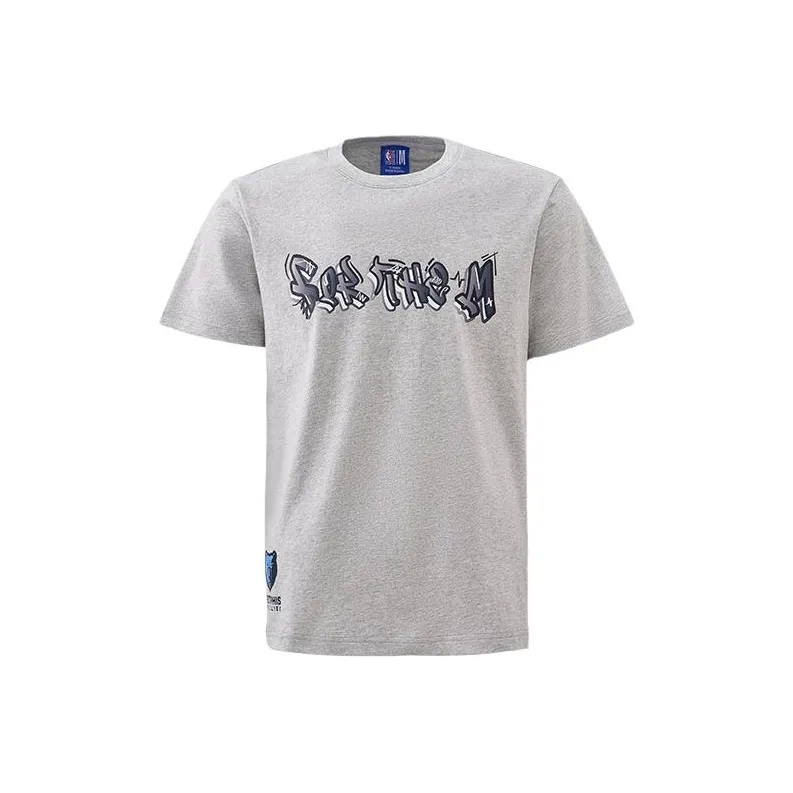 NBA T Shirt Unisex Cool Smoke Gray-0
